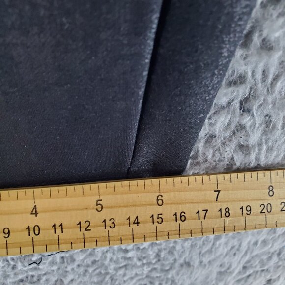 Calvin Klein Pants Womens 2X Black Tapered Rayon Blend Textured Pull-On Style - Picture 9 of 11